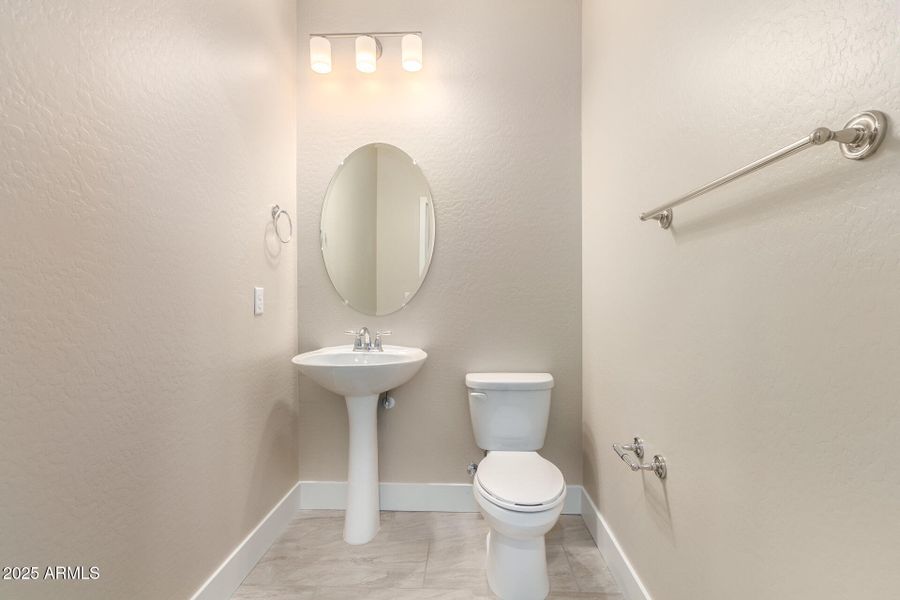 Powder Bath off the foyer Powder Bath off the foyer