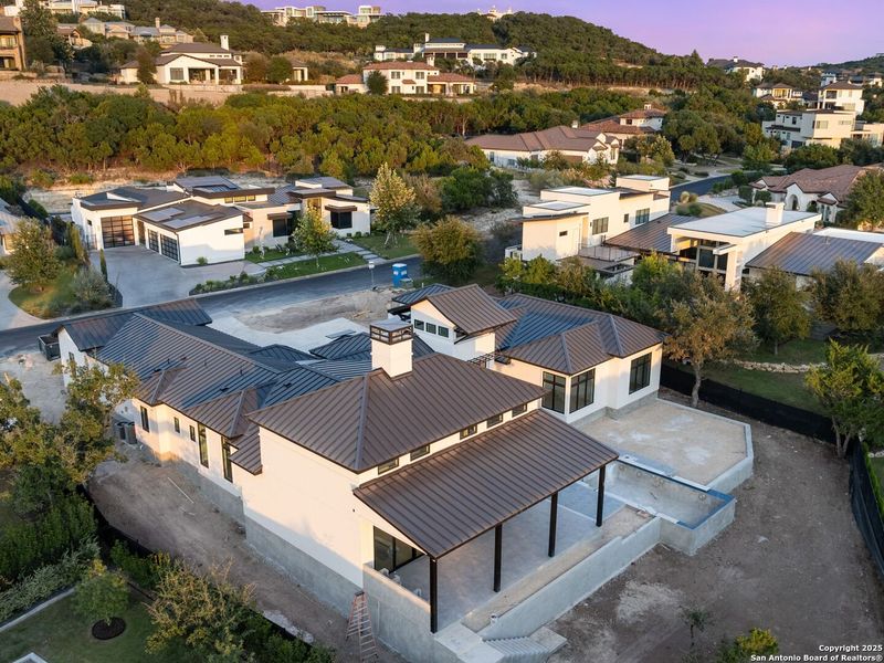 Exterior details and patio area of a home in , San Antonio (Image 32). Exterior details and patio area of a home in , San Antonio (Image 32).