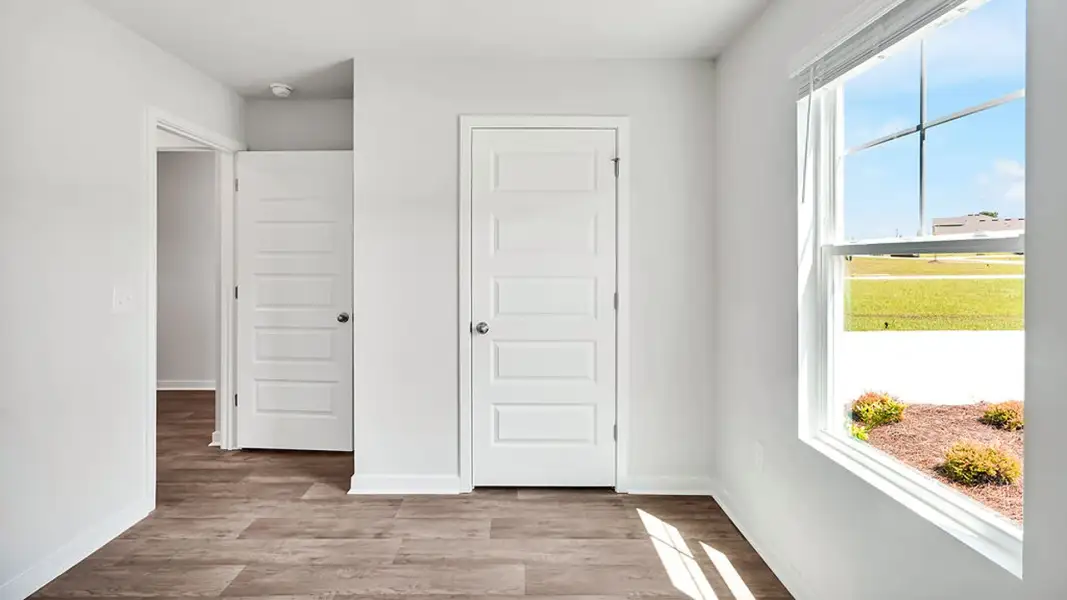 Representative unfurnished interior of a home built from the Kerry by D.R. Horton in Caspian Ridge, Richlands (Image 16). Representative unfurnished interior of a home built from the Kerry by D.R. Horton in Caspian Ridge, Richlands (Image 16).