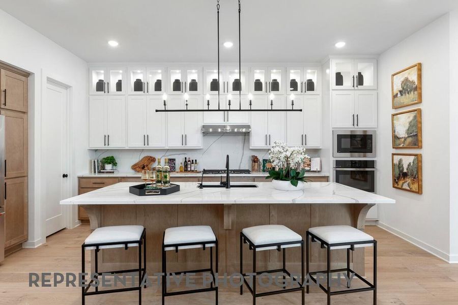 Furnished interior view inside a new home in Emory Glen, Magnolia (Image 9).