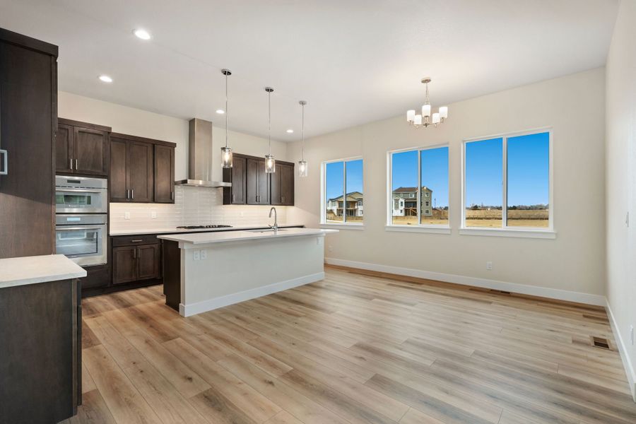 Representative furnished interior of a home built from the 4 by Trumark Homes in Kitchel Lake at Serratoga Falls, Timnath (Image 38).