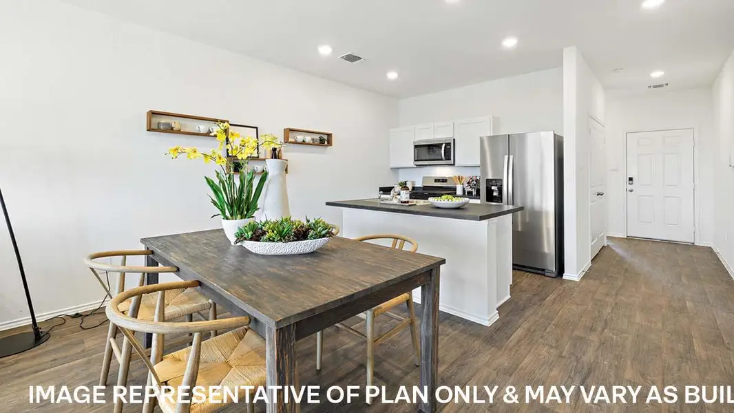 Furnished interior view inside a new home in Wayside, Uhland (Image 15).