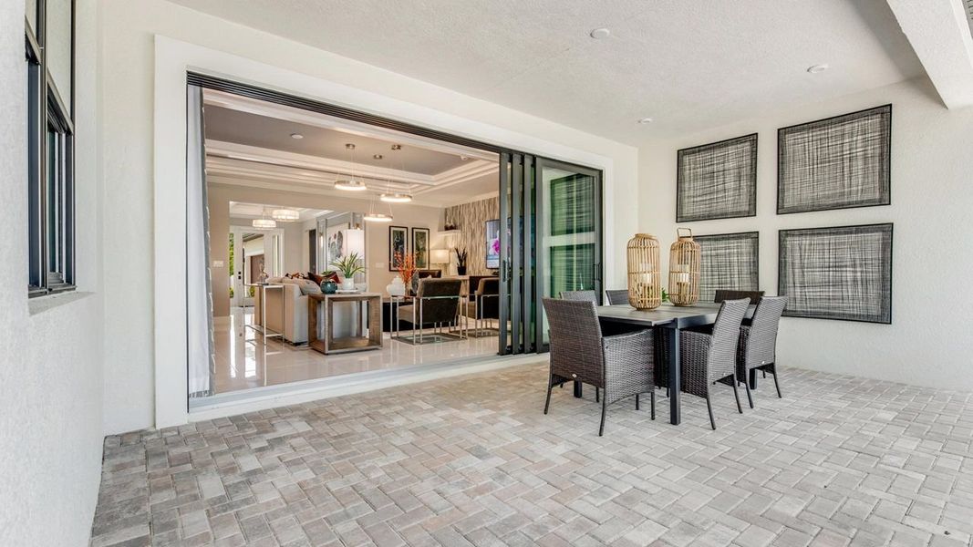 Lanai - Model shown is in a sister community Lanai - Model shown is in a sister community