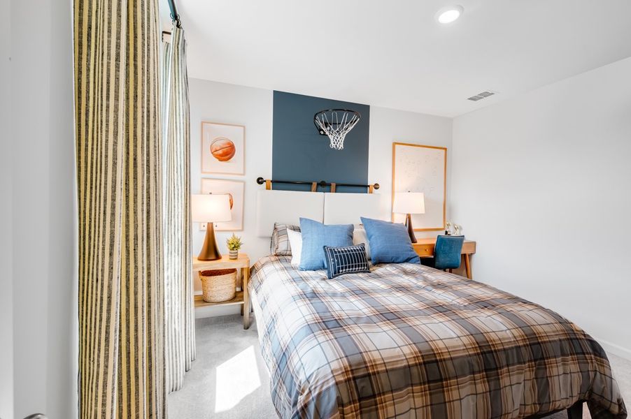 Furnished interior view inside a new home in Windance Lake, Loganville (Image 25).