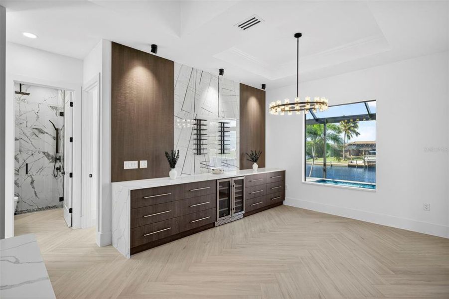 Furnished interior view inside a new home in , Cape Coral (Image 13). Furnished interior view inside a new home in , Cape Coral (Image 13).