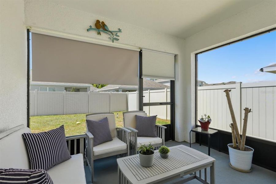 Exterior details and patio area of a home in Autumn Glen, Belleview (Image 4). Exterior details and patio area of a home in Autumn Glen, Belleview (Image 4).