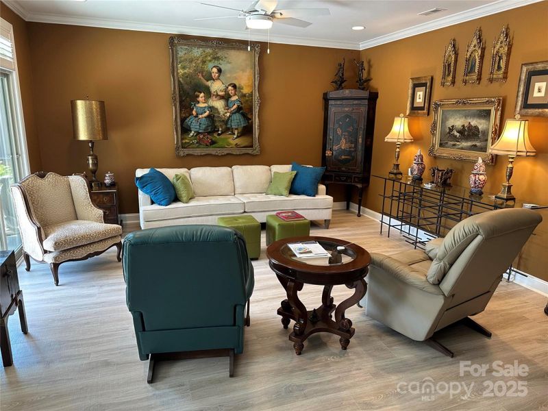 Furnished interior view inside a new home in , Matthews (Image 5).