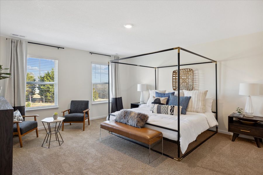 Representative furnished interior of a home built from the Penwell by D.R. Horton in Isabel Estates, Knoxville (Image 23).