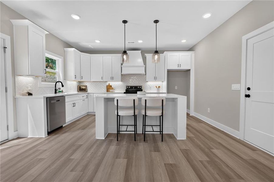 Furnished interior view inside a new home in , Cumming (Image 9).