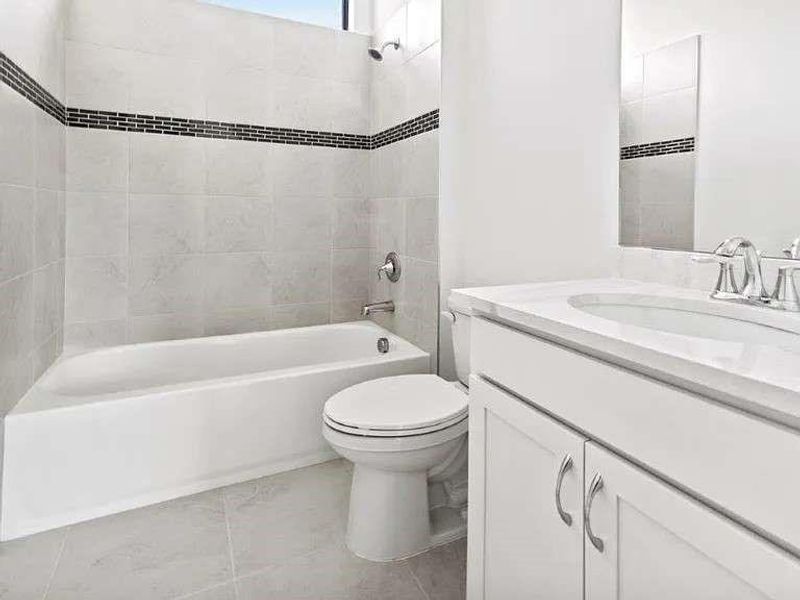 Furnished interior view inside a new home in , Port St. Lucie (Image 8).