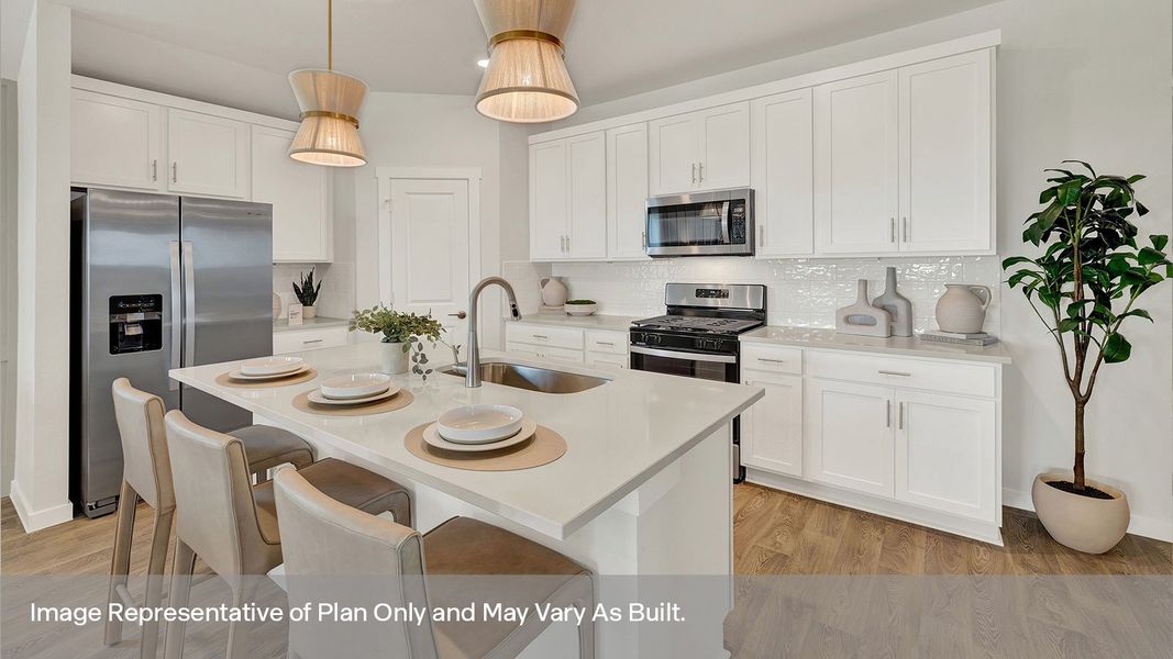 Furnished interior view inside a new home in Mayfair, New Braunfels (Image 8).