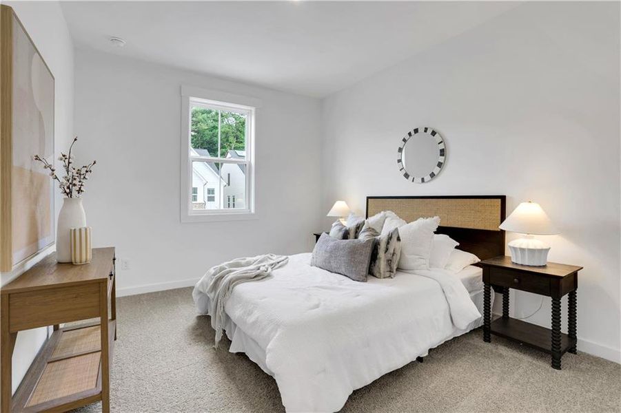 Furnished interior view inside a new home in Poppy at GreenHouse, Marietta (Image 14).