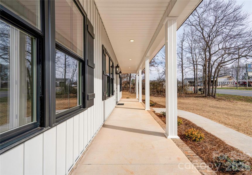 Covered Front Porch is a great place for relaxing. Covered Front Porch is a great place for relaxing.