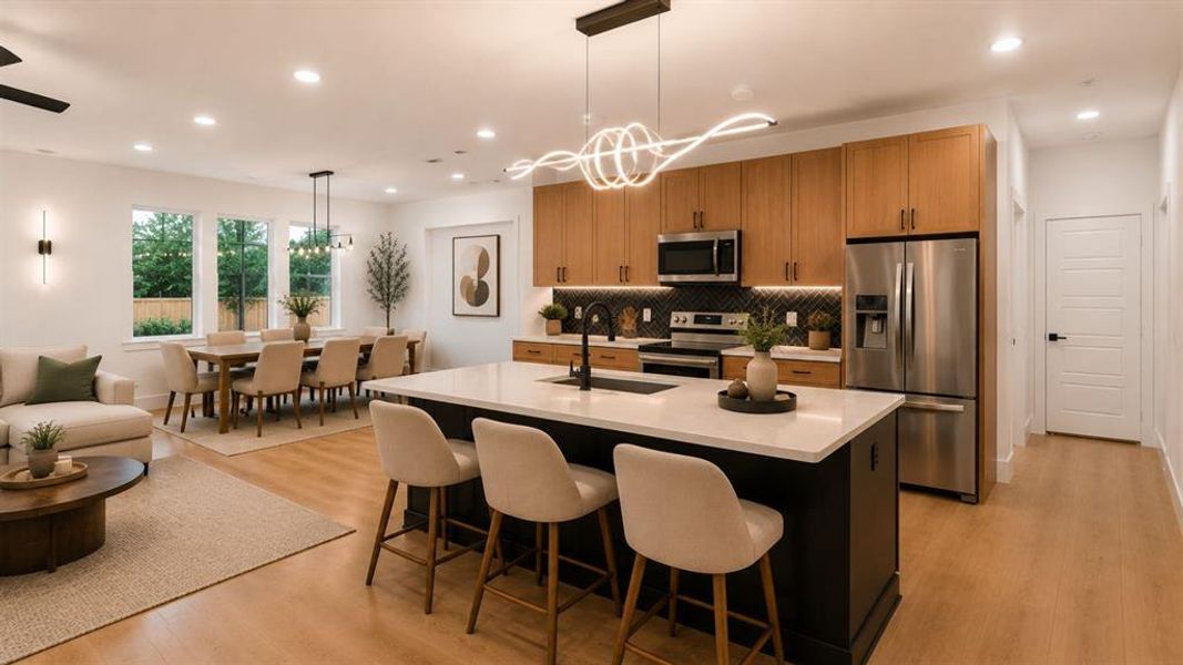 Kitchen,Dining Virt Staged. Kitchen,Dining Virt Staged.