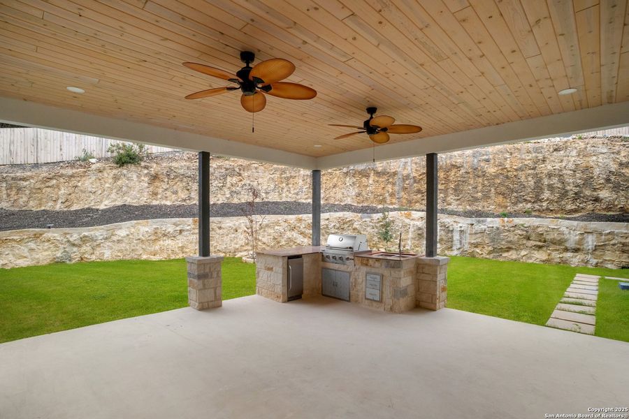 Exterior details and patio area of a home in , San Antonio (Image 29). Exterior details and patio area of a home in , San Antonio (Image 29).