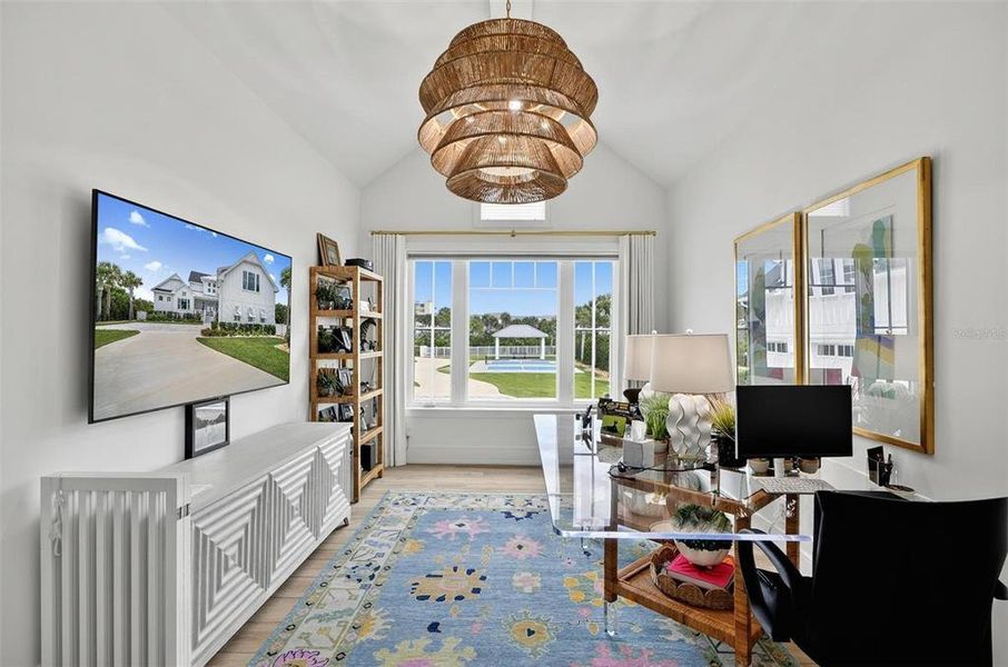 Furnished interior view inside a new home in , St. Augustine (Image 18).