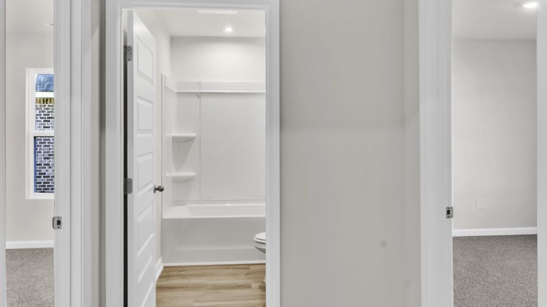 Spacious, unfurnished interior of a new home in Bailey Park, Fayetteville (Image 14).