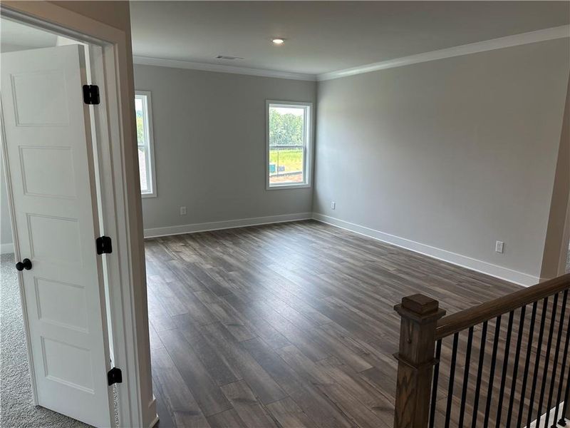 Spacious, unfurnished interior of a new home in Rosewood Lake Estates, Hoschton (Image 93).