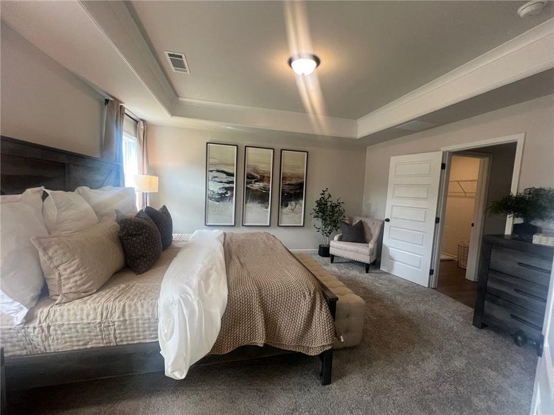 Furnished interior view inside a new home in Crofton Place Enclave, Snellville (Image 10).