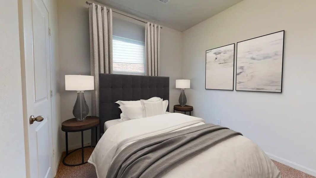 Furnished interior view inside a new home in Williams Landing, Waller (Image 6).