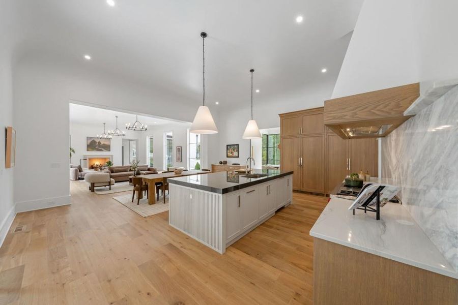Furnished interior view inside a new home in , Atlanta (Image 14).