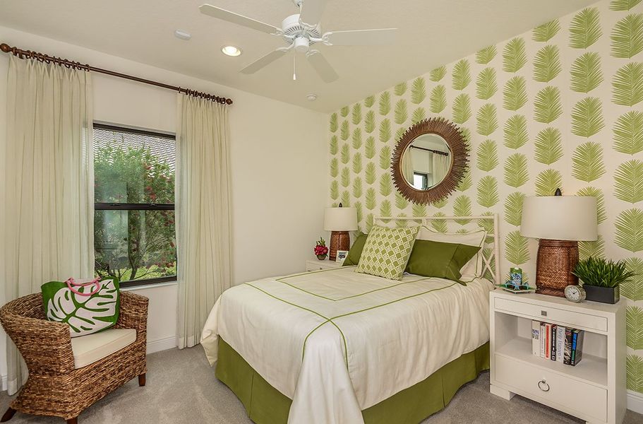 Representative furnished interior of a home built from the Fresh Spring by Neal Communities in Boca Royale Golf & Country Club at Wellen Park, Englewood (Image 11).