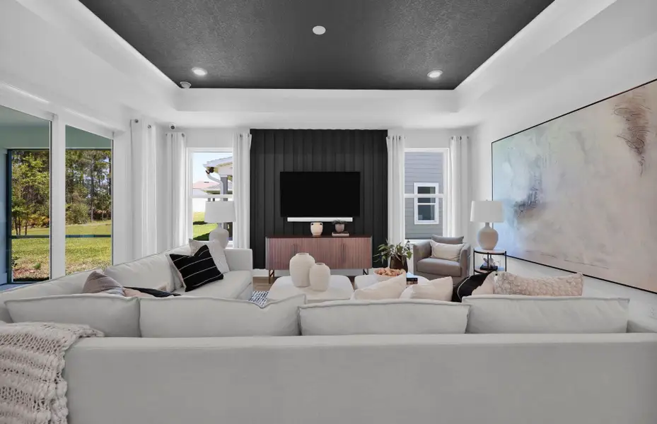 Representative furnished interior of a home built from the Mystique by Pulte Homes in Seminole Palms, Palm Coast (Image 15).