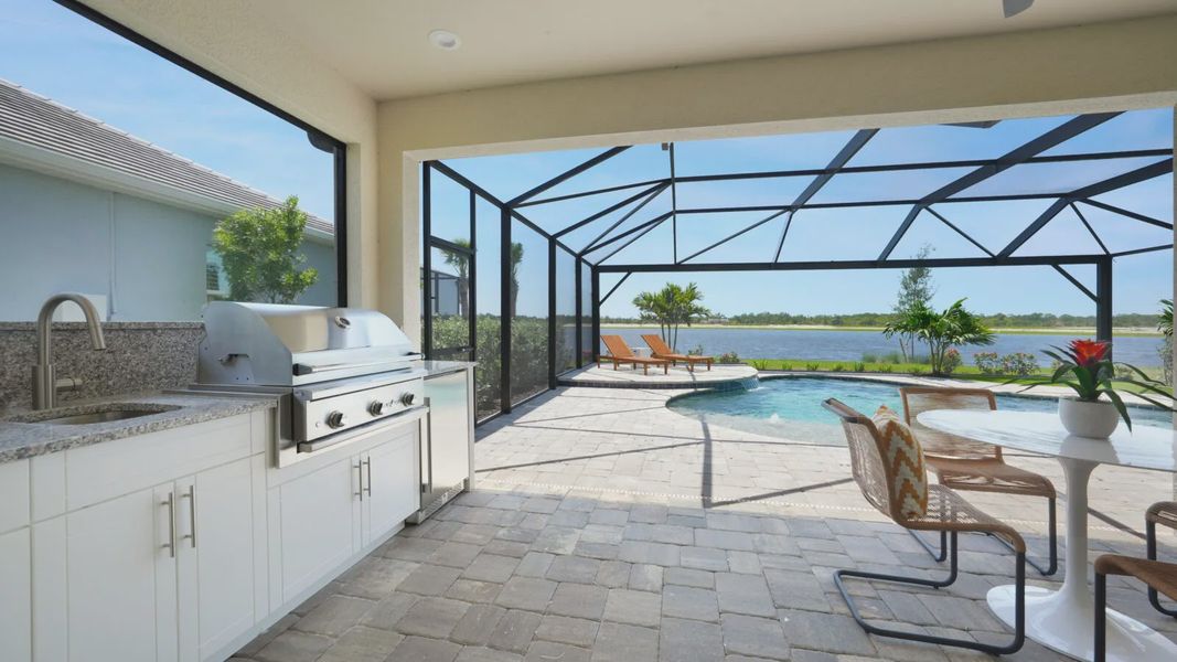Representative exterior details of a home built from the Artistry by Neal Communities in SkySail, Naples (Image 22).