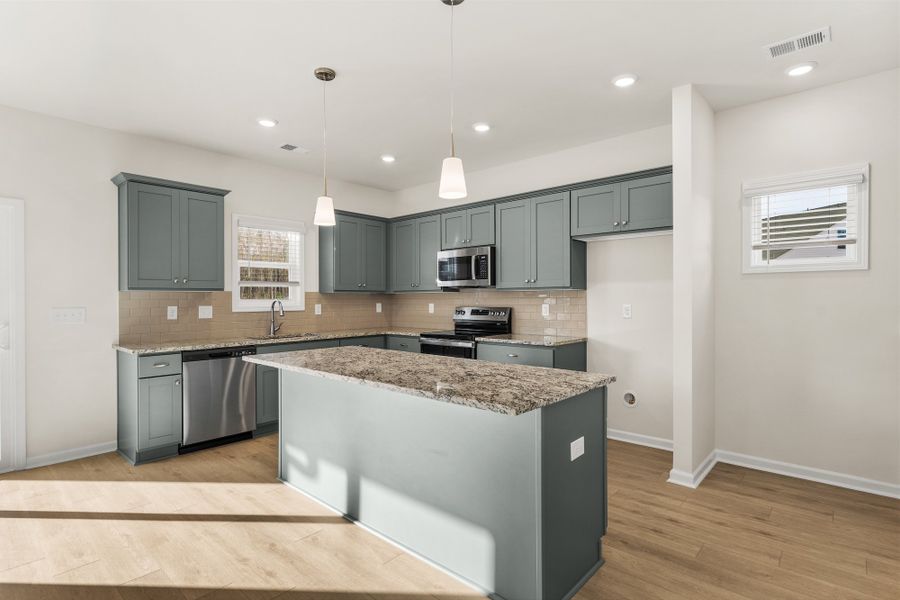 Furnished interior view inside a new home in Fairview Falls, Chesnee (Image 5).