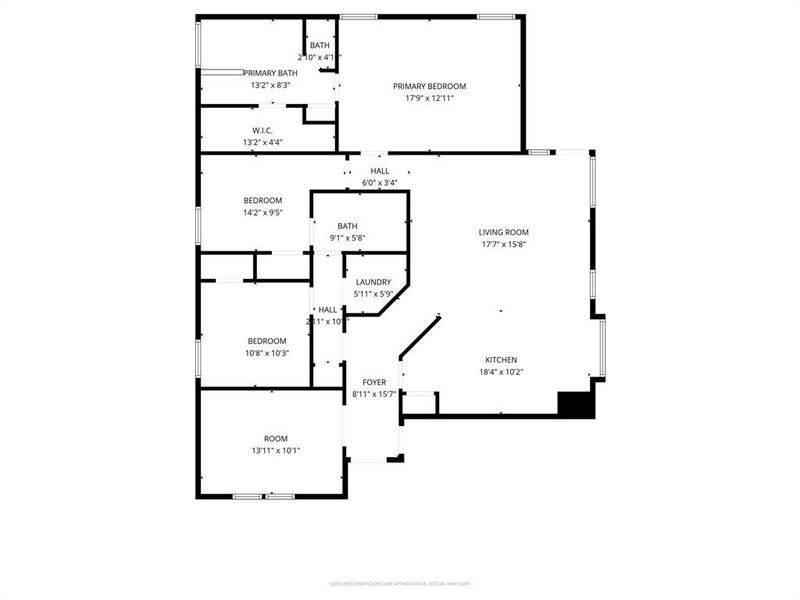 2D floor plan layout of this home in Trail Creek, Cleburne, TX (Image 5). 2D floor plan layout of this home in Trail Creek, Cleburne, TX (Image 5).
