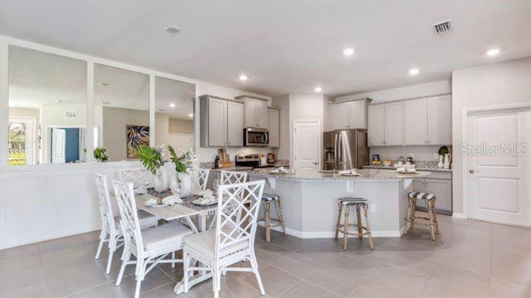 Furnished interior view inside a new home in Star Farms at Lakewood Ranch, Lakewood Ranch (Image 10).
