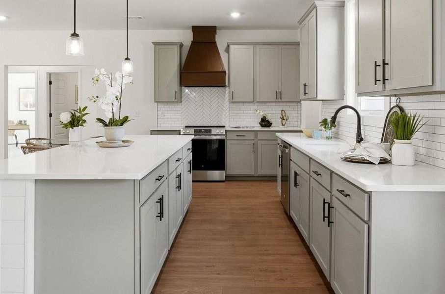 Furnished interior view inside a new home in , Mansfield (Image 14).