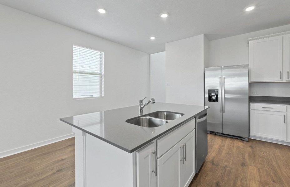 Furnished interior view inside a new home in Sonterra, Jarrell (Image 10).