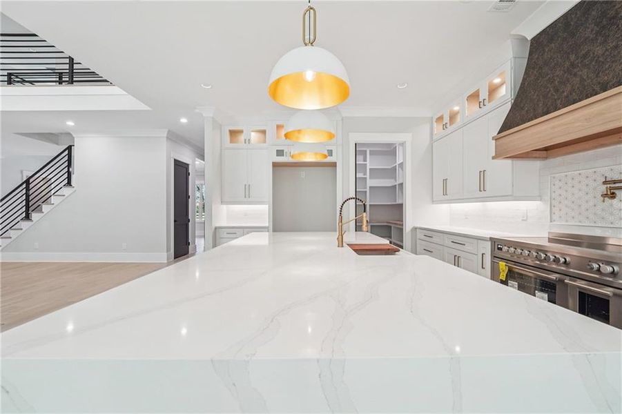 Furnished interior view inside a new home in , Commerce (Image 10).