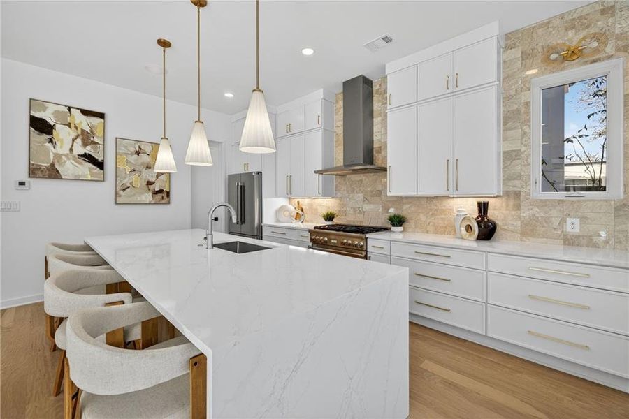 Furnished interior view inside a new home in , Atlanta (Image 5).