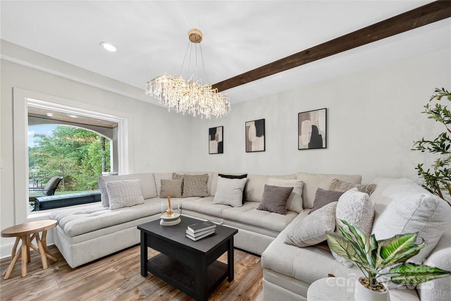 Furnished interior view inside a new home in , Denver (Image 28).