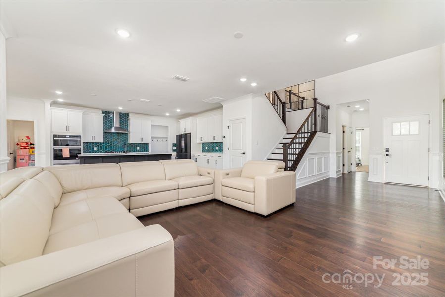 Furnished interior view inside a new home in Cannon Run, Concord (Image 30).