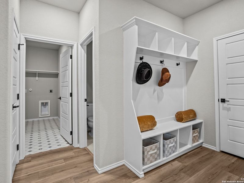 Furnished interior view inside a new home in Horizon Pointe, Converse (Image 36).