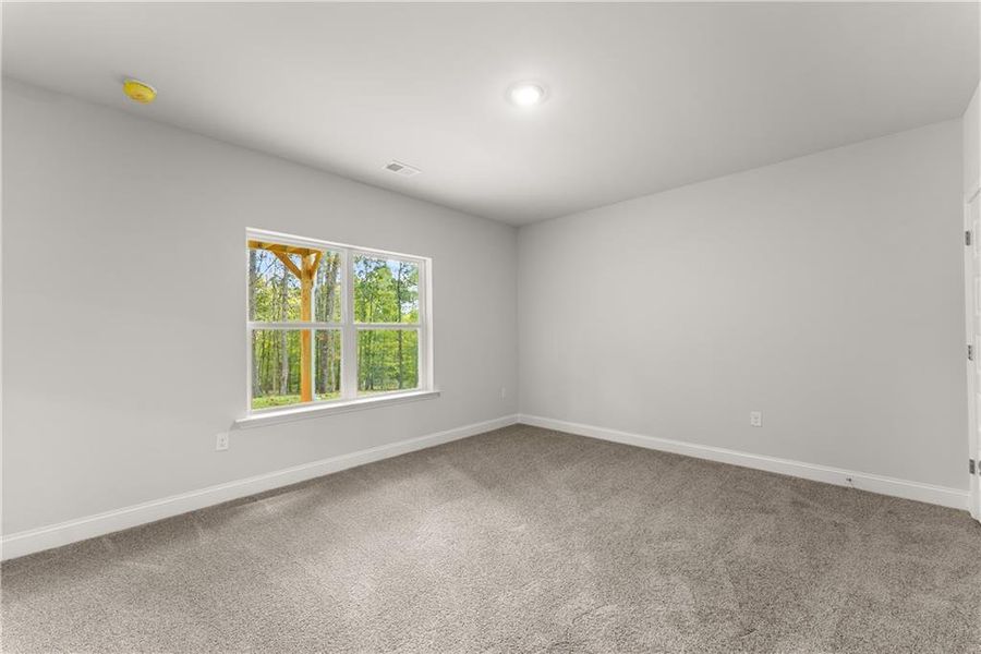 Spacious, unfurnished interior of a new home in The Fields of Walnut Creek, Pendergrass (Image 35).