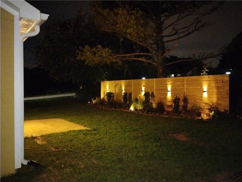 Exterior details and patio area of a home in , Rex (Image 3). Exterior details and patio area of a home in , Rex (Image 3).