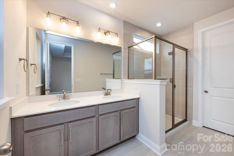 Dual Vanity Primary Bathroom