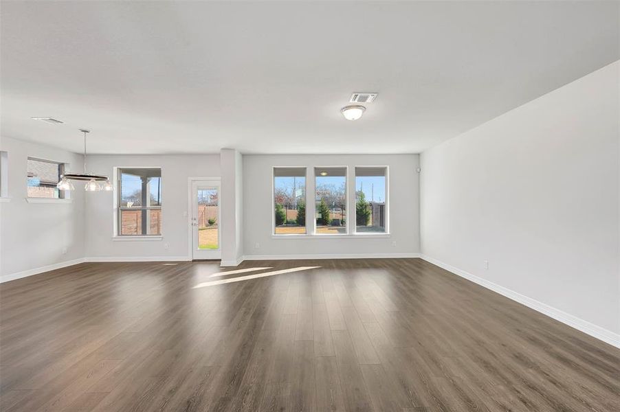 Spacious, unfurnished interior of a new home in Solterra - Garden Series, Mesquite (Image 20).