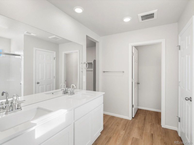 Furnished interior view inside a new home in Revere at Johnstown, Johnstown (Image 5).