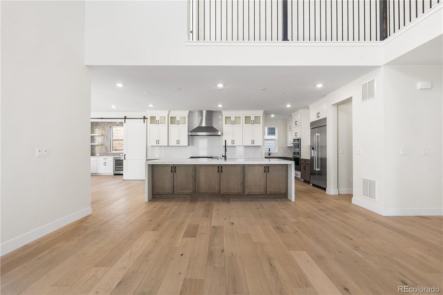 Furnished interior view inside a new home in Autograph at Lyric, Lone Tree (Image 19).