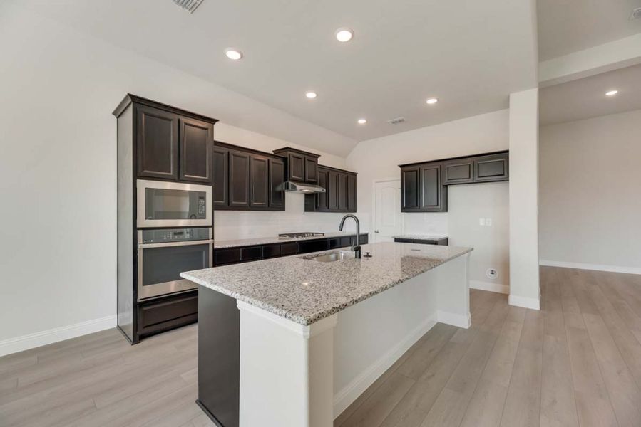 Representative furnished interior of a home built from the Fairhaven by Pacesetter Homes in River Ranch, Van Alstyne (Image 5). Representative furnished interior of a home built from the Fairhaven by Pacesetter Homes in River Ranch, Van Alstyne (Image 5).