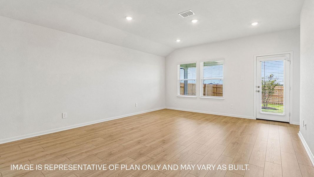 Representative unfurnished interior of a home built from the The Gaven by D.R. Horton in Briarwood, Elgin (Image 16).