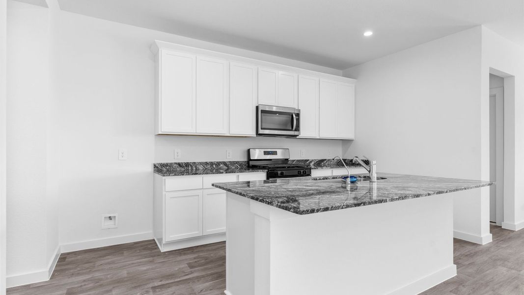 Furnished interior view inside a new home in Tamarron, Fulshear (Image 10).