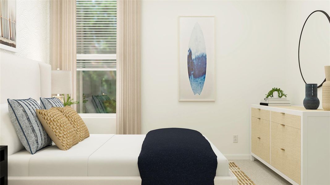 Furnished interior view inside a new home in Esperanza, Richmond (Image 5).