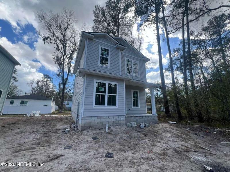 In-progress construction of a new home in , Jacksonville, FL (Image 13).