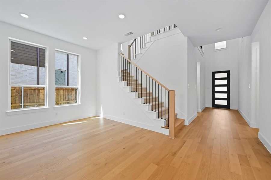 Spacious, unfurnished interior of a new home in Sandbrock Ranch: 50ft. lots, Aubrey (Image 19). Spacious, unfurnished interior of a new home in Sandbrock Ranch: 50ft. lots, Aubrey (Image 19).